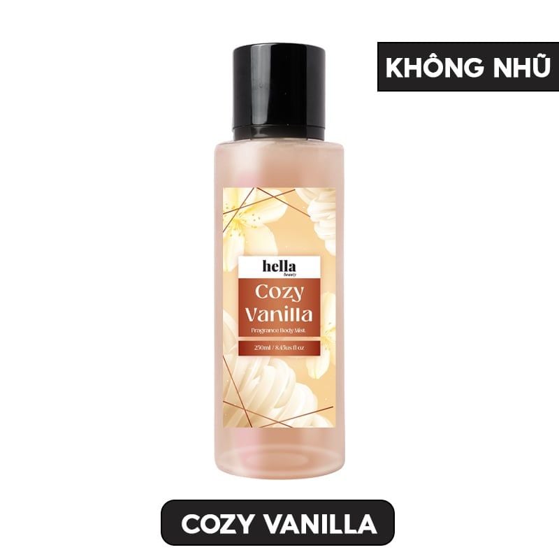 Xịt Thơm Toàn Thân Hella Beauty Hương Nước Hoa Hella Beauty Body Mist 250ml