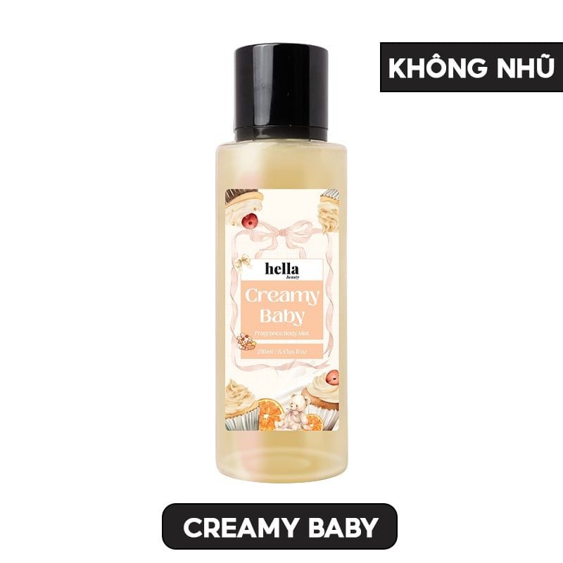 Xịt Thơm Toàn Thân Hella Beauty Hương Nước Hoa Hella Beauty Body Mist 250ml