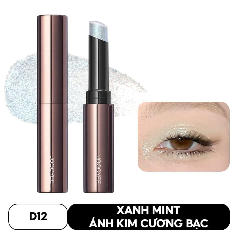 Thỏi Nhũ Mắt & Bắt Sáng Dạng Thạch Joocyee Jelly Eyeshadow Stick 2g #D12