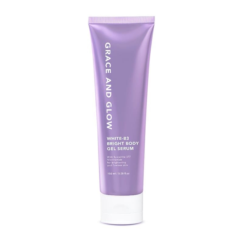 Sữa Dưỡng Thể Dạng Gel Grace And Glow Black Dưỡng Ẩm, Làm Sáng Da Opium White-B3 Bright Body Gel Serum 150ml