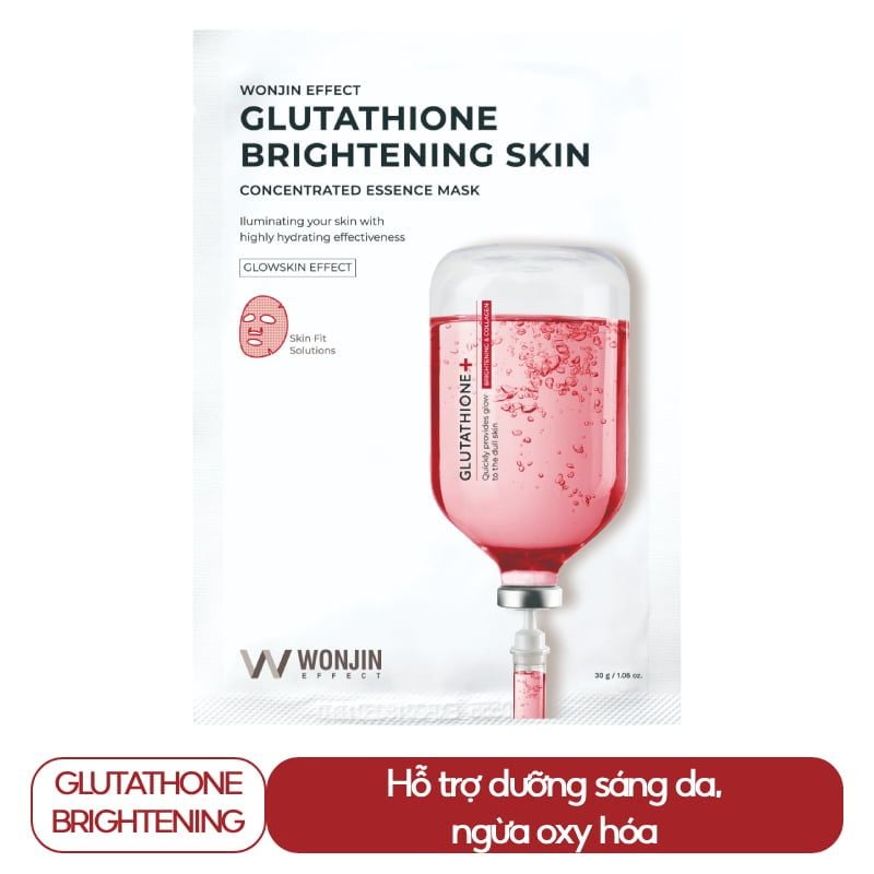 Mặt Nạ Cấp Ẩm, Hỗ Trợ Dưỡng Sáng Wonjin Effect Concentrated Essence Mask