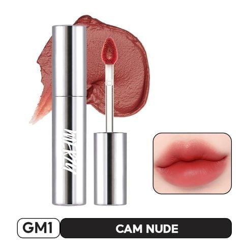 [KHẮC SON] Son Kem Lì Mềm Mịn, Lâu Trôi Vỏ Bạc Merzy The Glam Mellow Tint 4g