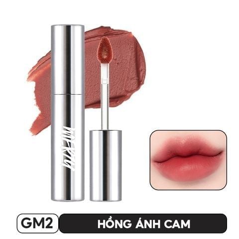 [KHẮC SON] Son Kem Lì Mềm Mịn, Lâu Trôi Vỏ Bạc Merzy The Glam Mellow Tint 4g