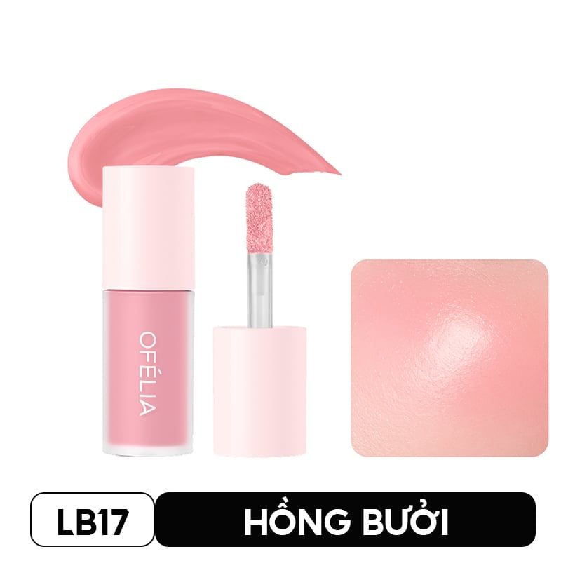 Má Hồng Dạng Kem OFÉLIA Cho Đôi Má Hồng Xinh Xắn Lolli Liquid Blush