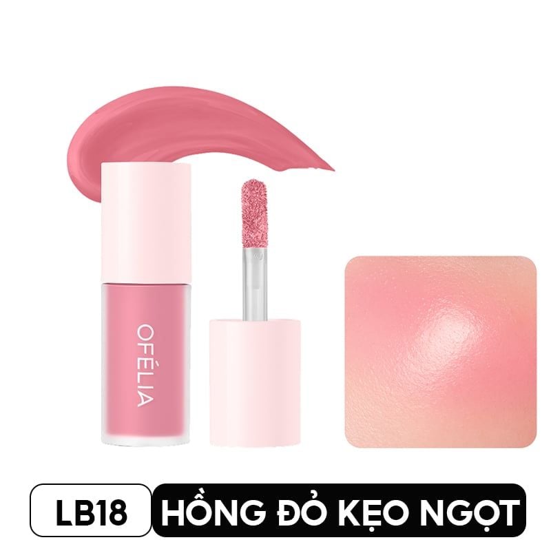 Má Hồng Dạng Kem OFÉLIA Cho Đôi Má Hồng Xinh Xắn Lolli Liquid Blush