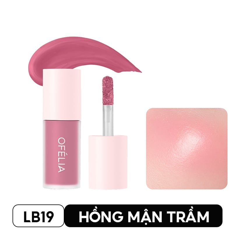 Má Hồng Dạng Kem OFÉLIA Cho Đôi Má Hồng Xinh Xắn Lolli Liquid Blush