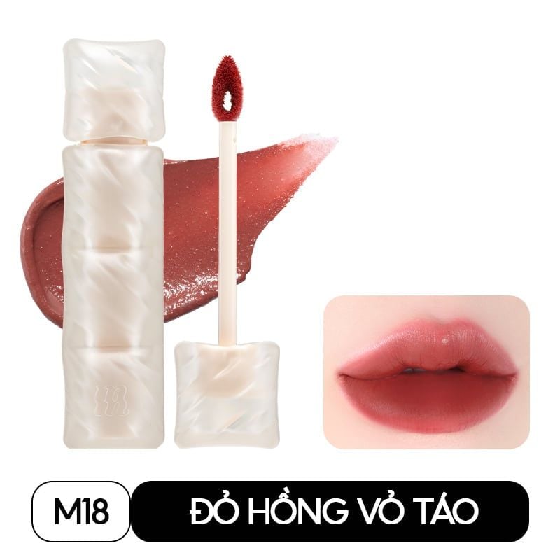 [NEW] Son Phao Kem Lì Mềm Mịn Như Bơ, Lâu Trôi Merzy Puffer Mellow Tint 3.7g