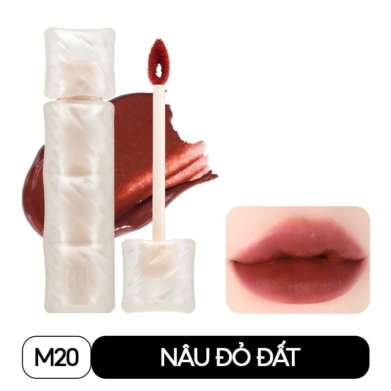 [NEW] Son Phao Kem Lì Mềm Mịn Như Bơ, Lâu Trôi Merzy Puffer Mellow Tint 3.7g