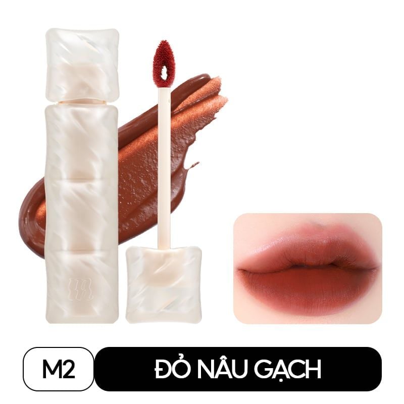 [NEW] Son Phao Kem Lì Mềm Mịn Như Bơ, Lâu Trôi Merzy Puffer Mellow Tint 3.7g