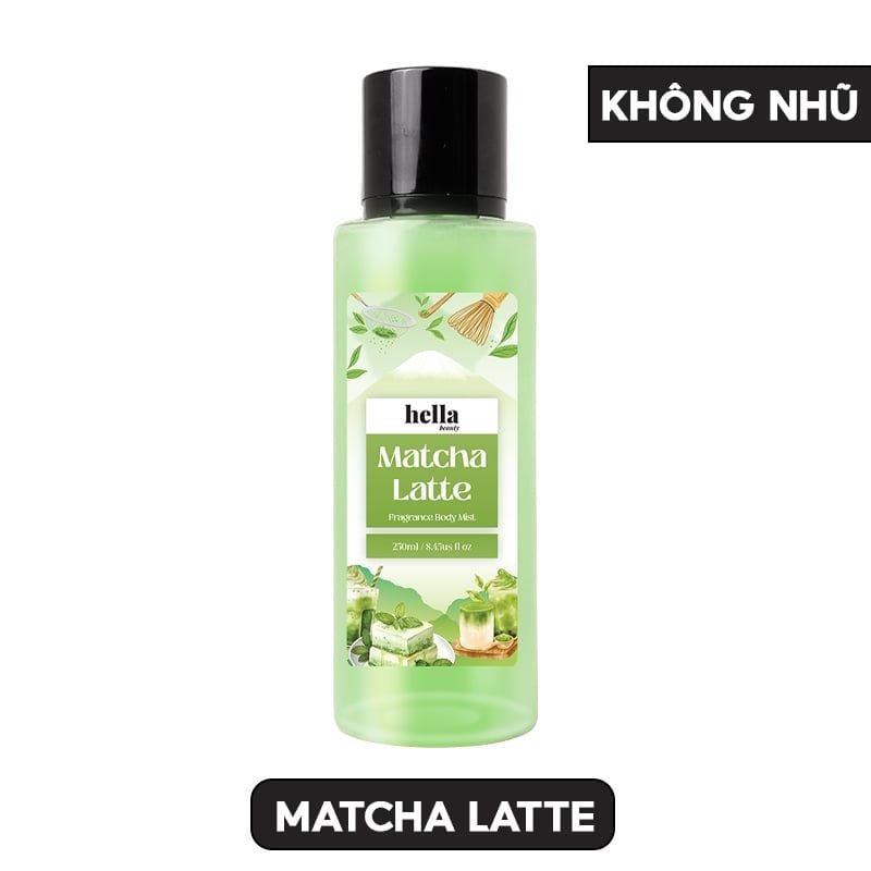 Xịt Thơm Toàn Thân Hella Beauty Hương Nước Hoa Hella Beauty Body Mist 250ml