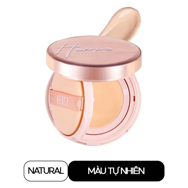 [Set 2 Lõi] Phấn Nước Hexze Lâu Trôi, Mỏng Nhẹ Brightening Longlasting Cushion Foundation 15gx2