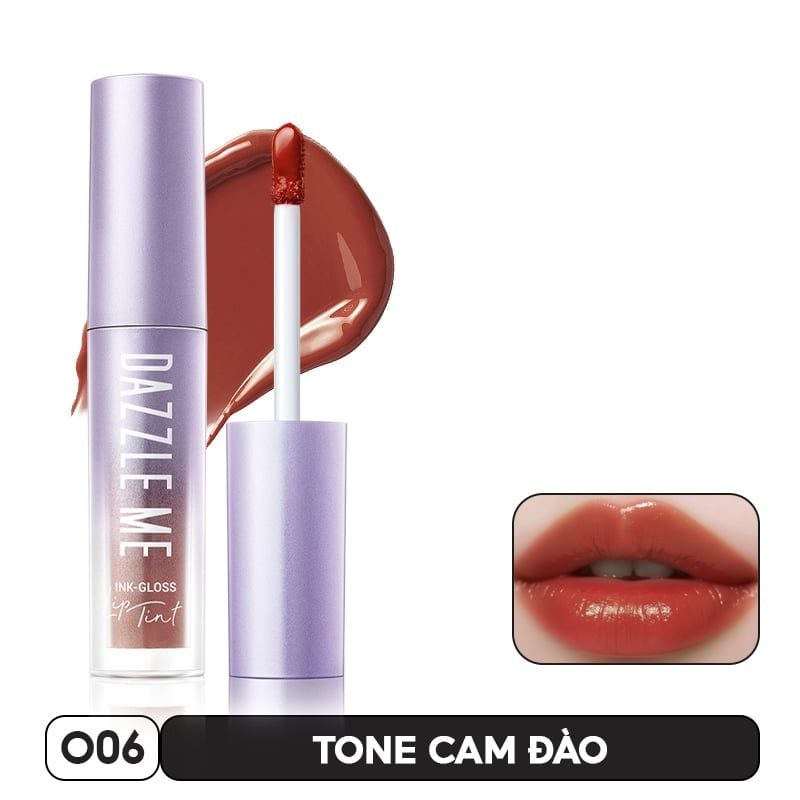Son Tint Bóng DAZZLE ME Căng Bóng, Bền Màu Ink-Gloss Lip Tint 2.5ml