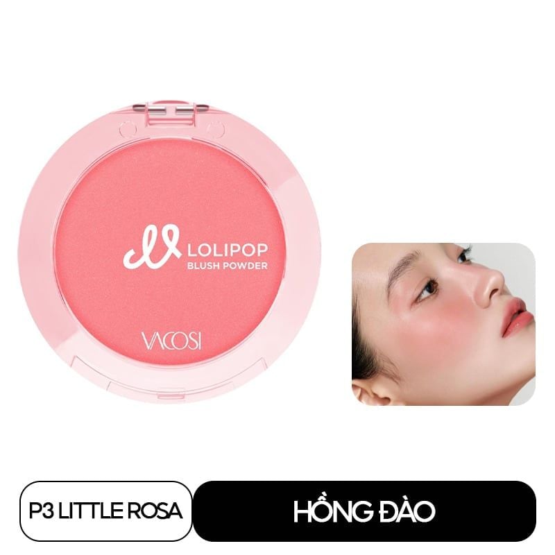 Phấn Má Hồng Vacosi Lolipop All Day Blush 5.6g