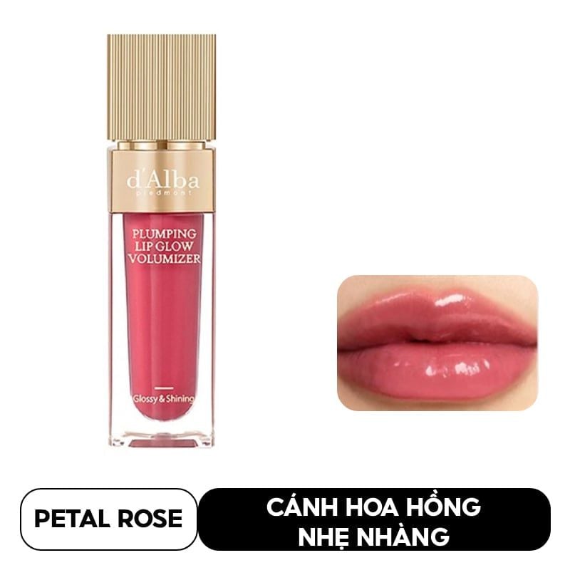 Son Bóng d'Alba Làm Đầy Môi Căng Mọng Plumping Lip Glow Mood Volumizer 5ml