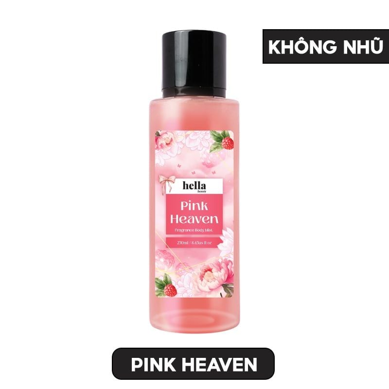 Xịt Thơm Toàn Thân Hella Beauty Hương Nước Hoa Hella Beauty Body Mist 250ml