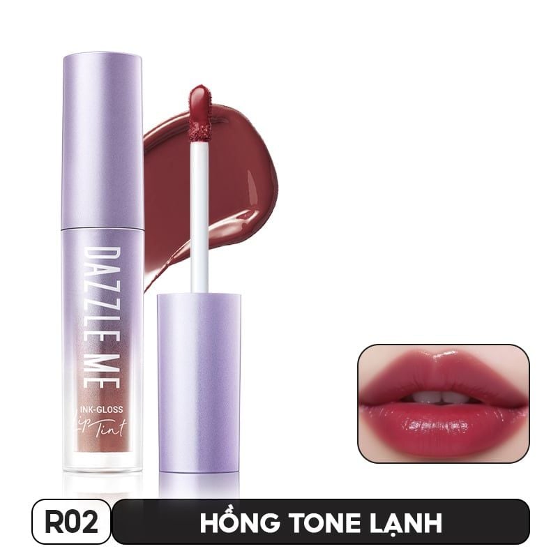 Son Tint Bóng DAZZLE ME Căng Bóng, Bền Màu Ink-Gloss Lip Tint 2.5ml