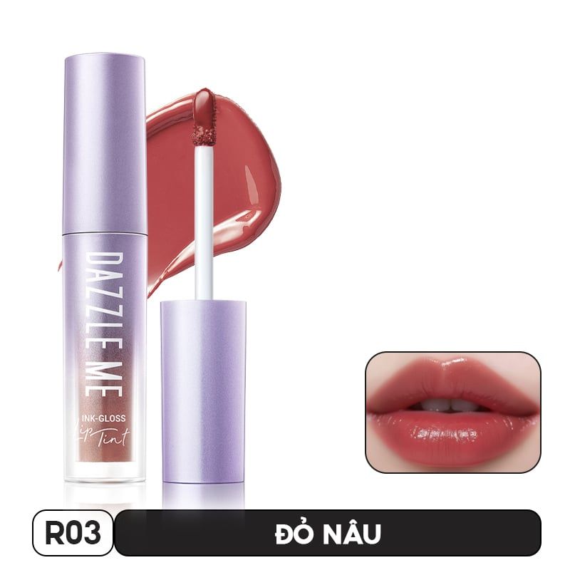 Son Tint Bóng DAZZLE ME Căng Bóng, Bền Màu Ink-Gloss Lip Tint 2.5ml