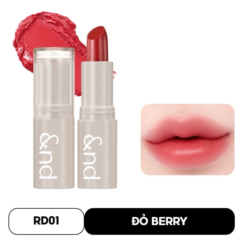 [&nd by rom&nd] Son Thỏi Mịn Môi And By Romand Sheery Color Stick 1,2g