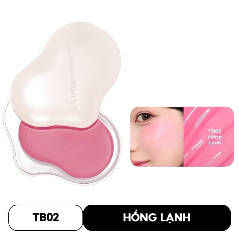 Má Hồng Kem Murmurmuse Căng Bóng Radiance Cream Blush 2.2g
