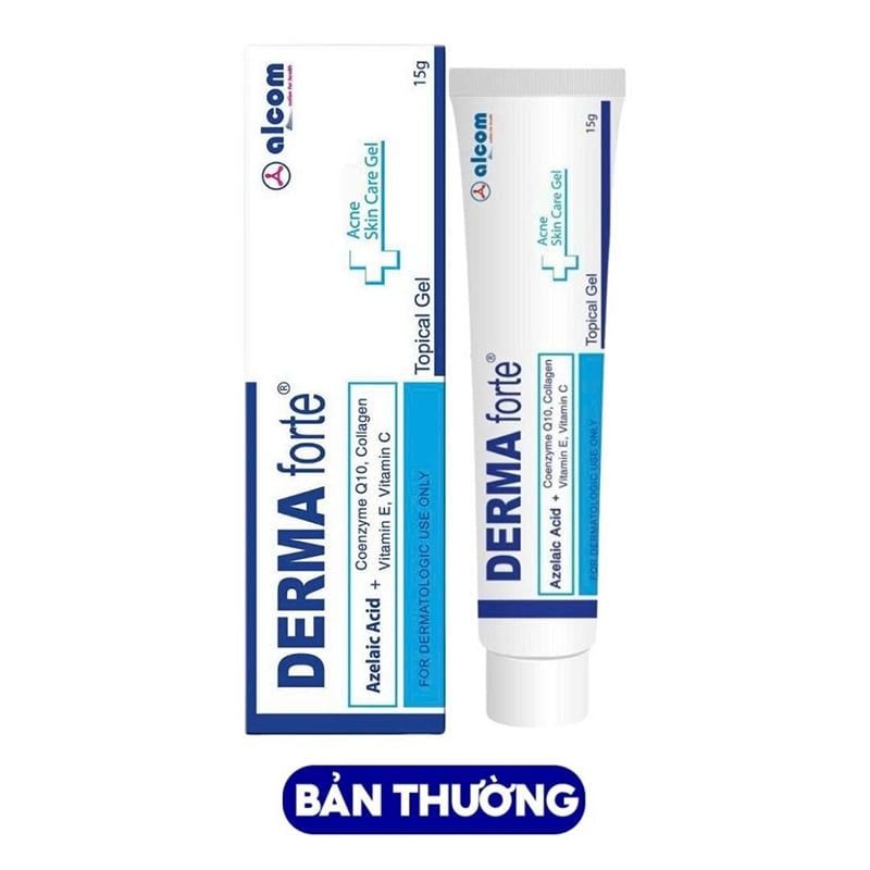 Gel Derma Forte Topical Gel 15g Hỗ Trợ Giảm Mụn, Giảm Thâm 15g