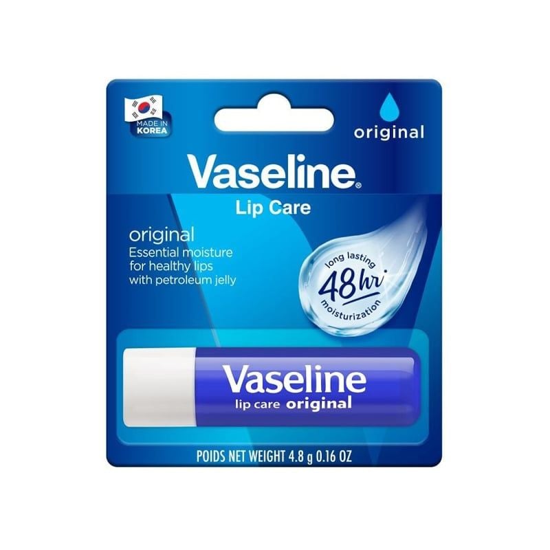 Son Thỏi Vaseline Dưỡng Ẩm, Chống Nứt Nẻ Môi Có Màu, Không Màu Lip Therapy Dạng Thỏi 4.8g