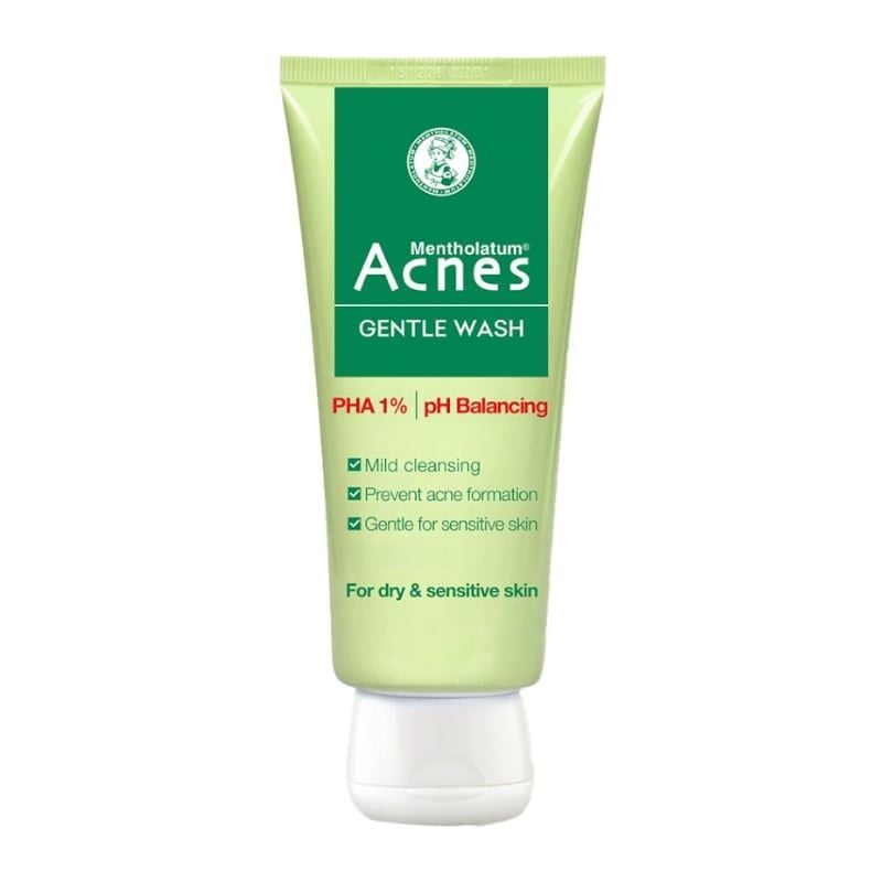 Sữa Rửa Mặt Acnes Dạng Gel Hỗ Trợ Giảm Mụn Gentle Wash 100g