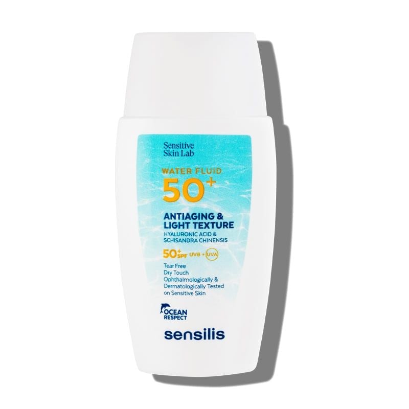 Sữa Chống Nắng Sensilis Mỏng Nhẹ, Dưỡng Ẩm Water Fluid SPF50+ 40ml