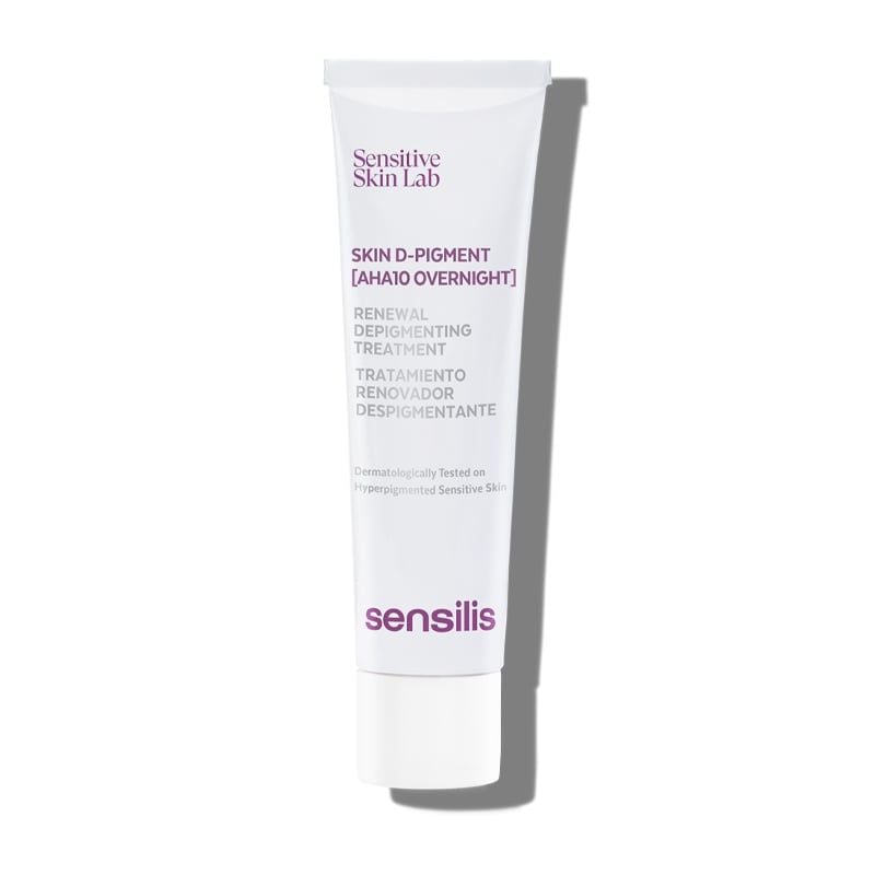 Kem Dưỡng Ban Đêm Sensilis Làm Đều Màu Da Skin D-Pigment [AHA10 Overnight] 30ml