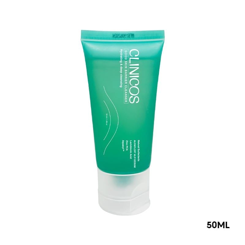 Gel Rửa Mặt Clinicos Thanh Mát Good Skin Barrier Cleanser 50ml
