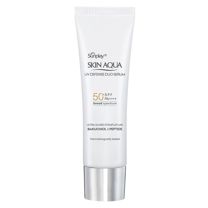 Serum Chống Nắng Sunplay Dưỡng Da Skin Aqua UV Defense Duo Serum SPF 50+/PA++++ 30g