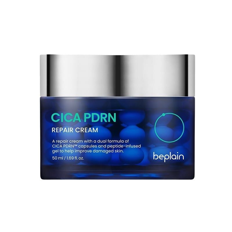 Kem Dưỡng Beplain Cấp Ẩm, Hỗ Trợ Phục Hồi, Căng Bóng Da Cica PDRN Repair Cream 50ml