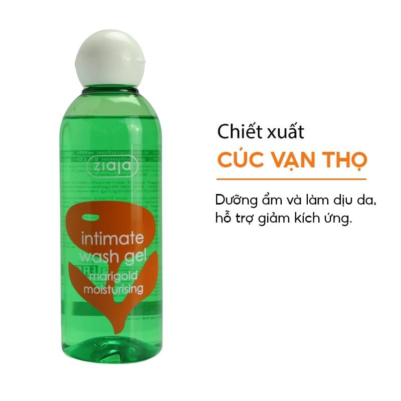 Dung Dịch Vệ Sinh Phụ Nữ Ziaja Giúp Dưỡng Ẩm, Khử Mùi Intimate Wash Gel 200ml (Che tên sản phẩm khi giao hàng)