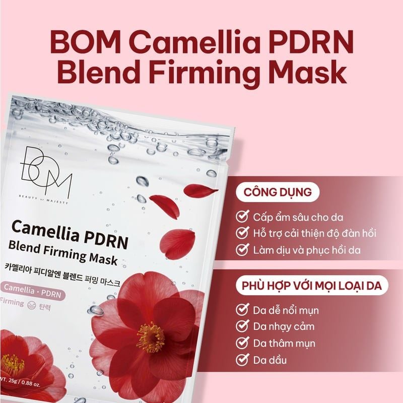 Mặt Nạ B.O.M Dưỡng Ẩm, Hỗ Trợ Phục Hồi, Săn Chắc, Cải Thiện Da Blend Mask 25g
