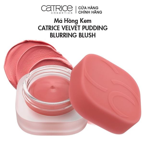  Má Hồng Kem Catrice Velvet Pudding Blurring Blush 5g 