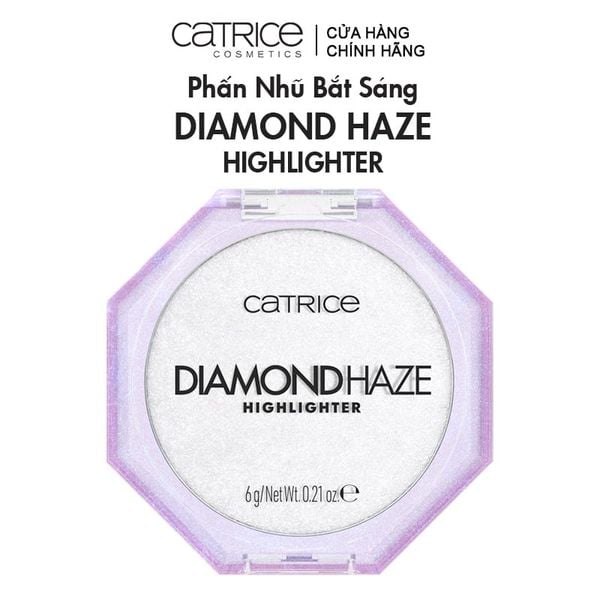  Phấn Nhũ Bắt Sáng Catrice Diamond Haze Highlighter 010 Gimme Glitter 6g 