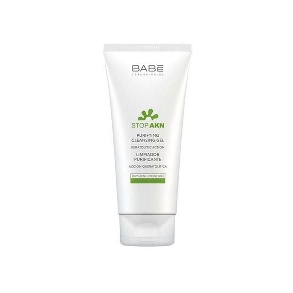  [Gift] Gel Rửa Mặt Da Dầu Mụn LABORATORIOS BABÉ Stop Akn Purifying Gel 100ml - Trị Giá 240k 