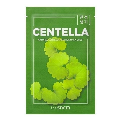  [Gift] Mặt Nạ Giấy The Saem Chiết Xuất Từ Thiên Nhiên Natural Mask #Centella Asiatica - Trị Giá 30k 