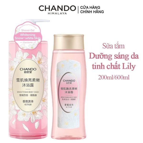  Sữa Tắm CHANDO Himalaya Dưỡng Trắng Da Brightening Body Wash 
