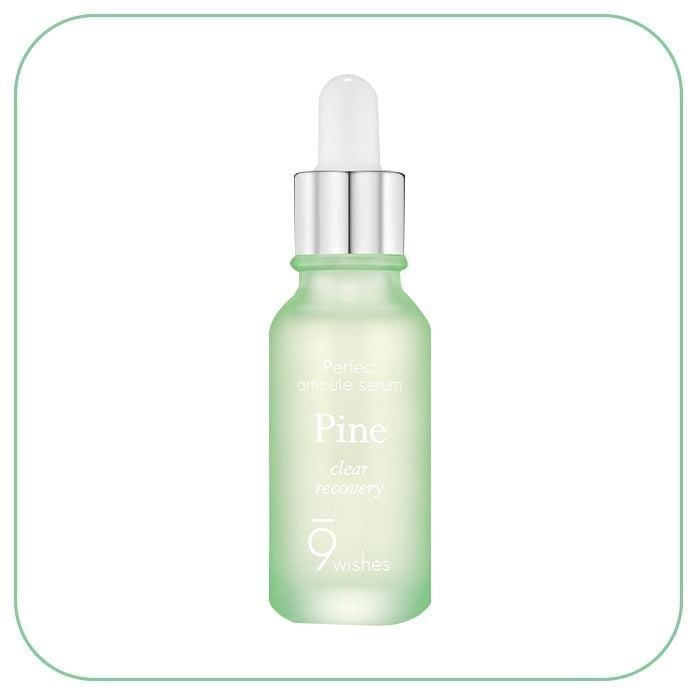Serum 9 Wishes Thu Nhỏ Lỗ Chân Lông 9 Wishes Pine Clear Recovery Ampule Serum 25ml