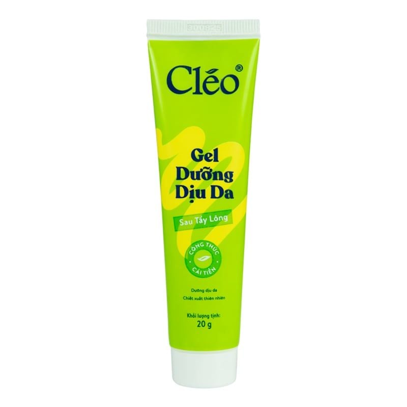 Gel Dưỡng Ẩm, Làm Dịu Da Sau Tẩy Lông CLEO Post Depilatory Soothing Gel 50g