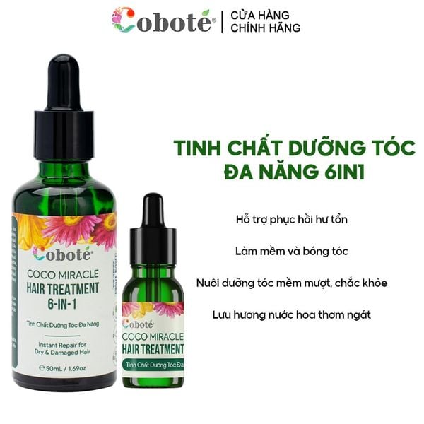  Tinh Chất Dưỡng Tóc Đa Năng Dưỡng Tóc Mềm Mượt COBOTÉ Coco Miracle Hair Treatment 6in1 