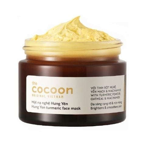 Mặt Nạ Rửa Cocoon Chiết Xuất Nghệ Hưng Yên Turmeric Face Mask 30ML