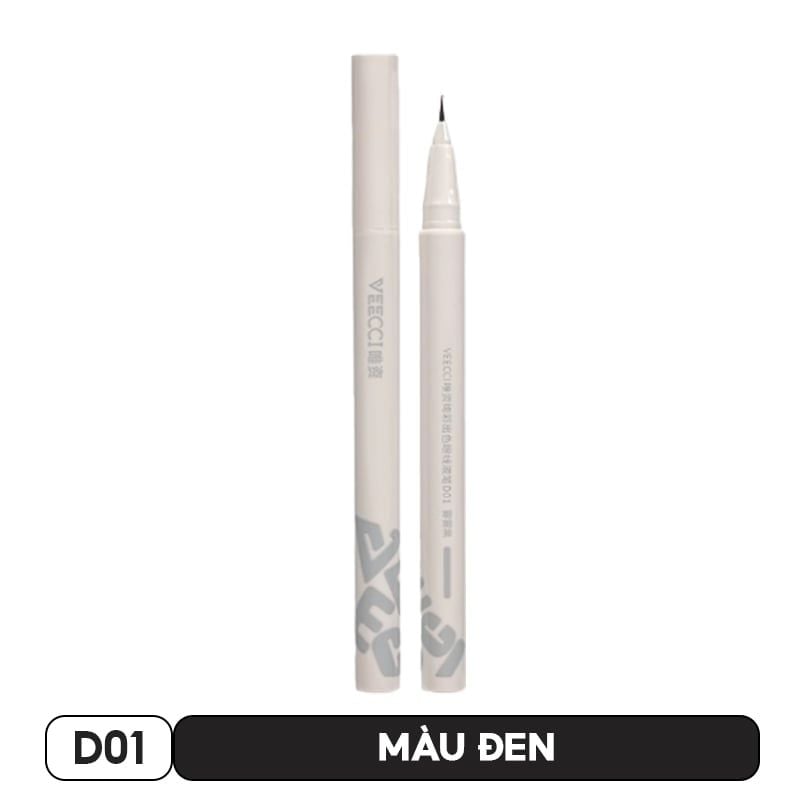 Bút Kẻ Mắt VEECCI Lâu Trôi, Không Thấm Nước Vivid Color Eyeliner Pen 0.6ml