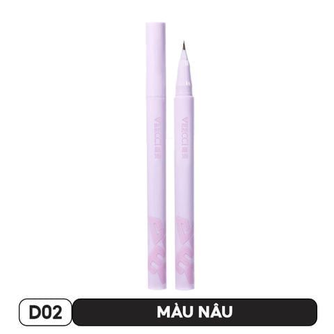  [Gift] Bút Kẻ Mắt VEECCI Lâu Trôi, Không Thấm Nước Vivid Color Eyeliner Pen #D02 - Trị Giá 109k 