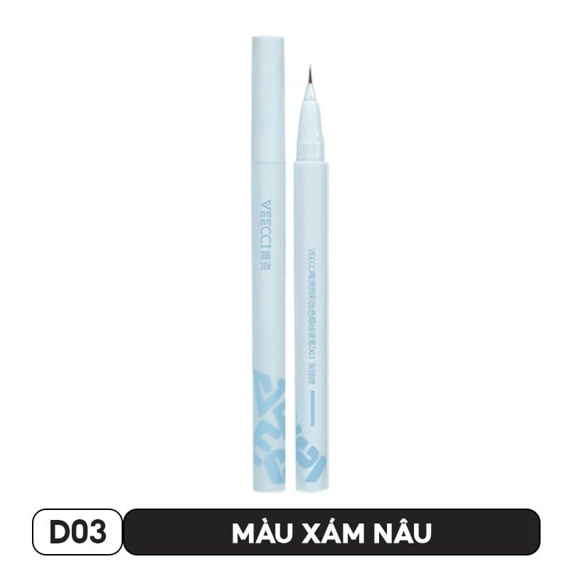 Bút Kẻ Mắt VEECCI Lâu Trôi, Không Thấm Nước Vivid Color Eyeliner Pen 0.6ml