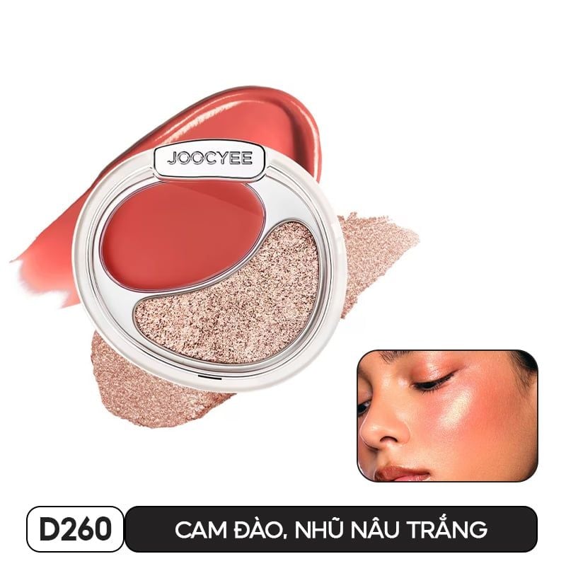 Má Hồng Kem, Bắt Sáng Joocyee Cream Blush And Highlighting 7g