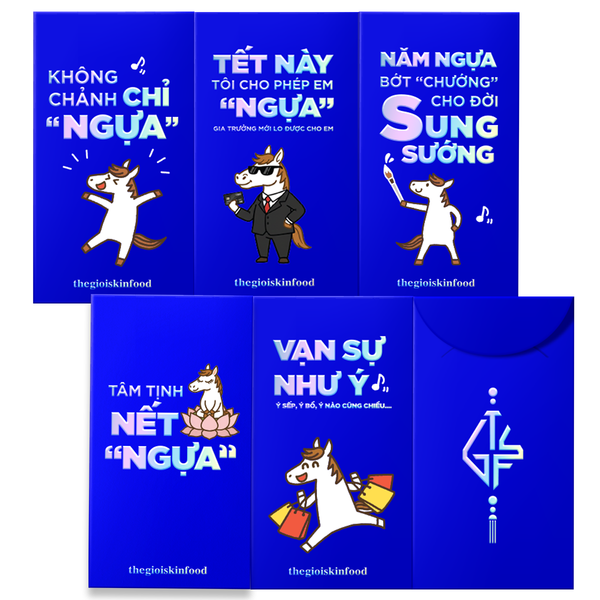  [Gift] Set 5 Bao Lì Xì TGSF 2026 - Trị Giá 100k 
