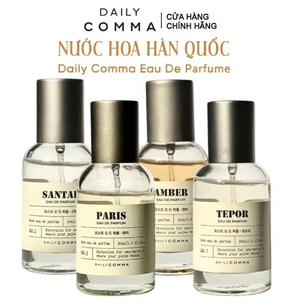  Nước Hoa Daily Comma Most Eau De Parfum 30ml 