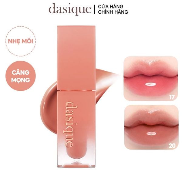  Son Tint Bóng Dasique Juicy Dewy Tint 3.5g 