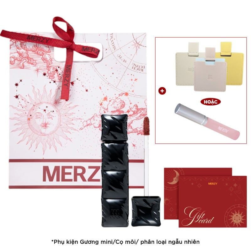 Túi Quà Thần Tài Và Hộp Quà Điều Ước Merzy Holiday’25 Bundle